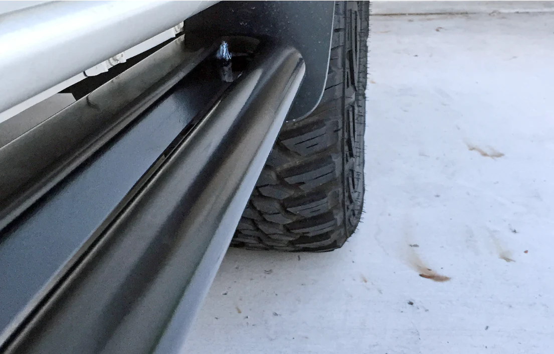 Ford Ranger FLAT Rock Sliders / Side Steps - Image 3