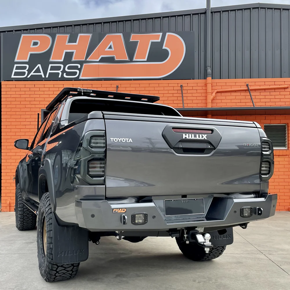 Hilux N80 2015-2020 Rear Bar - Image 3