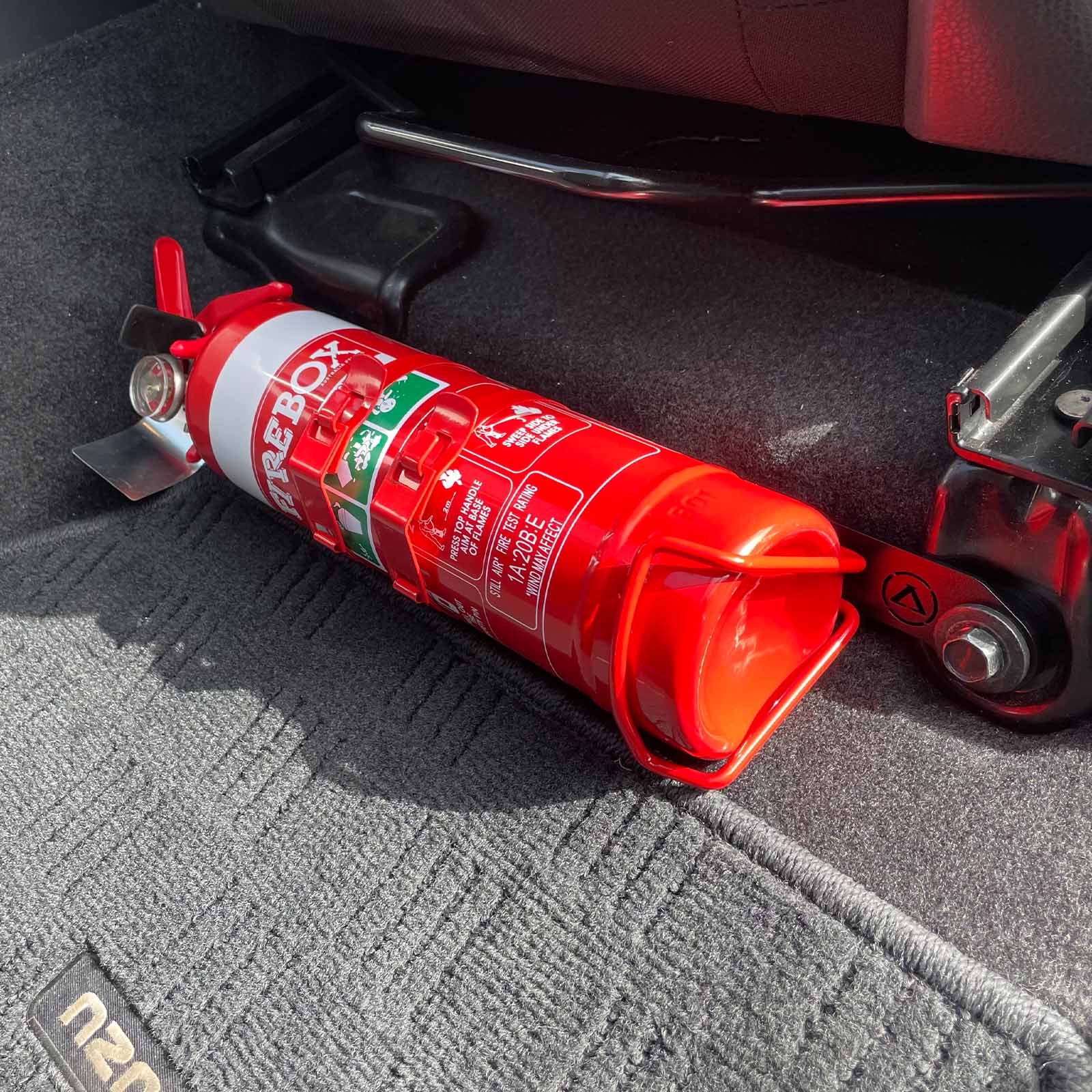 Isuzu MU-X (1st Gen) / D-MAX (2nd Gen) Fire Extinguisher Bracket - Image 4