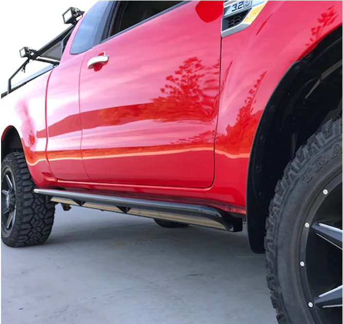 Mazda BT-50 ANGLED Rock Sliders / Side Steps
