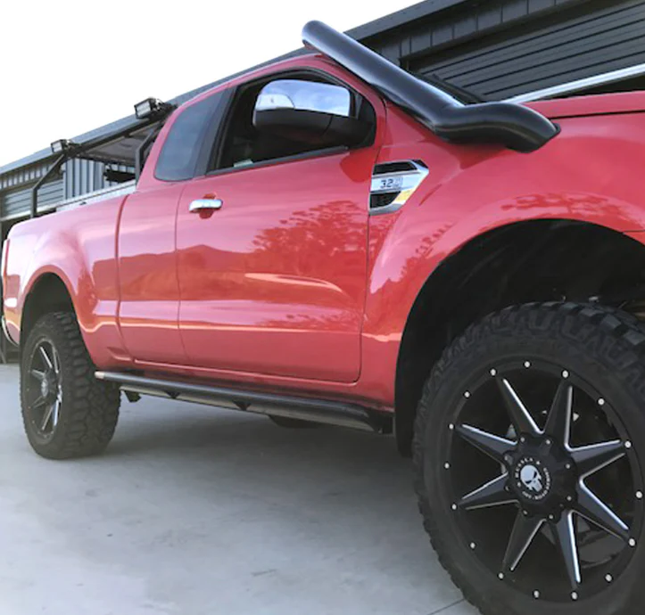 Mazda BT-50 ANGLED Rock Sliders / Side Steps - Image 2