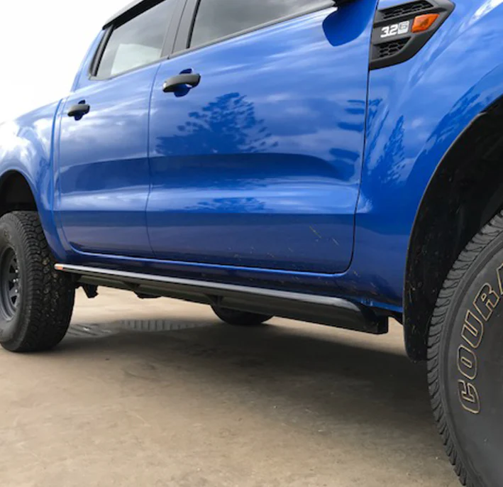 Mazda BT-50 ANGLED Rock Sliders / Side Steps - Image 3