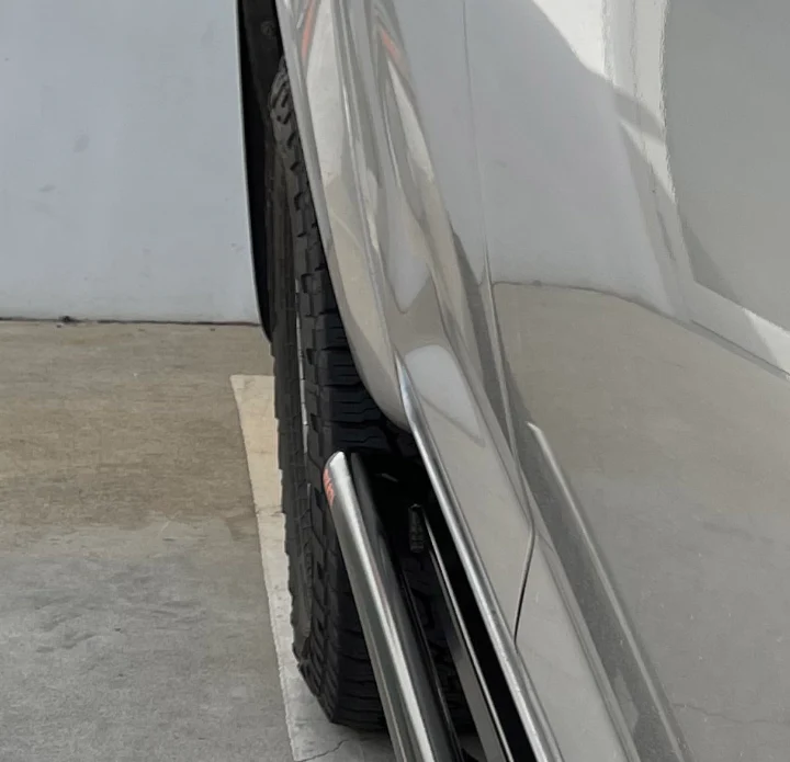 Mazda BT-50 TF 2020+ ANGLED Rock Sliders / Side Steps – Powdercoated - Image 2