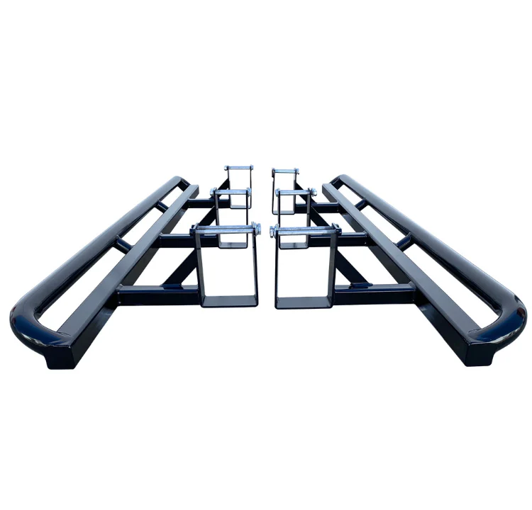 Mazda BT-50 TF 2020+ ANGLED Rock Sliders / Side Steps – Powdercoated - Image 4