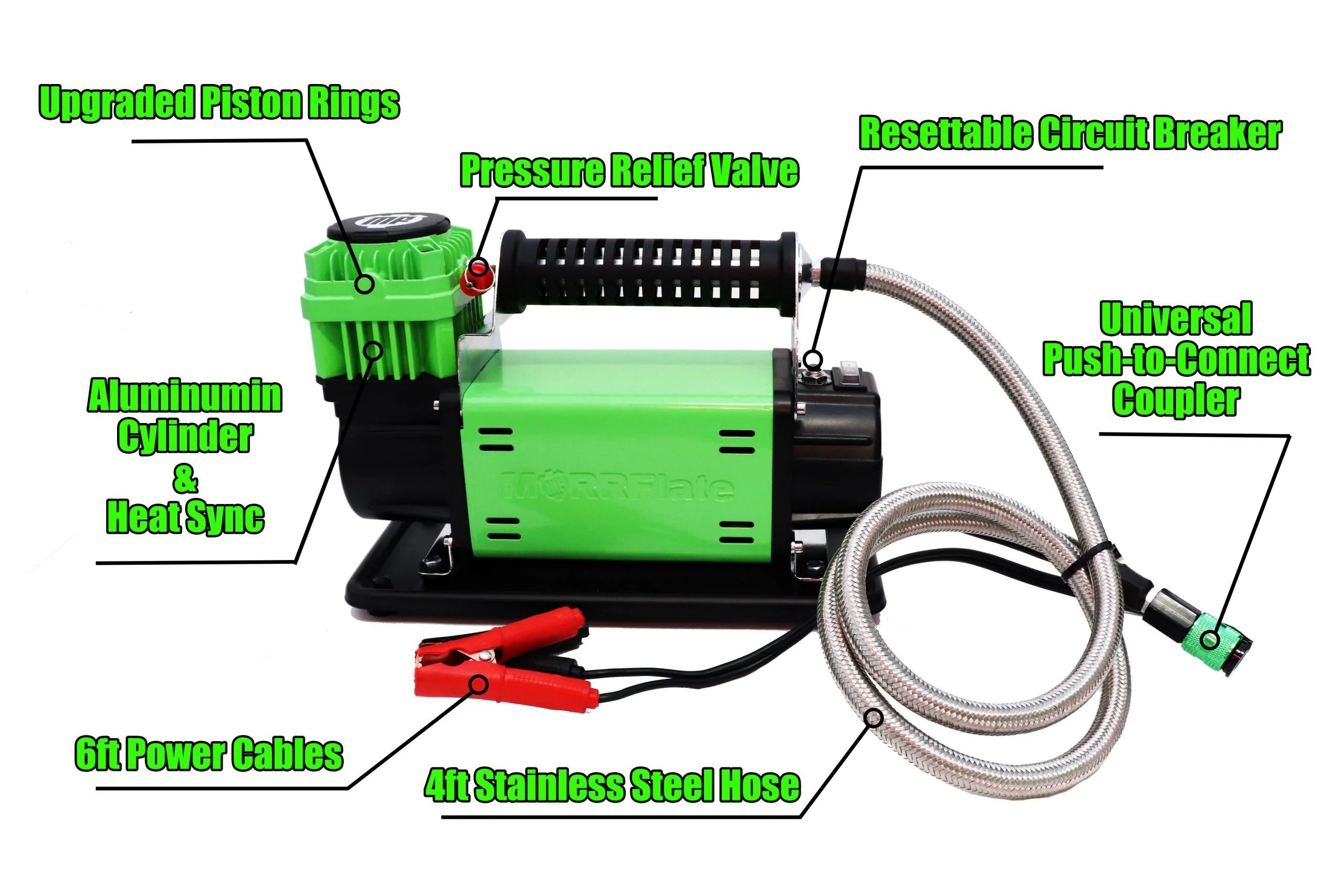 MORRFlate FiveSix™ Portable 12v Off Road Air Compressor – Gen2 - Image 2