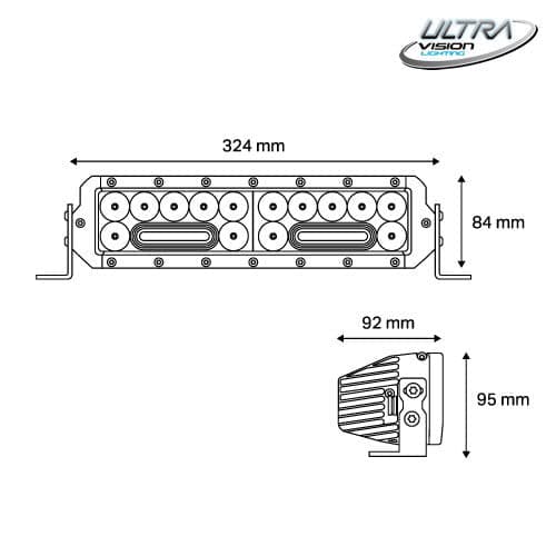 NITRO Maxx 105W 13″ LED Light bar - Image 4