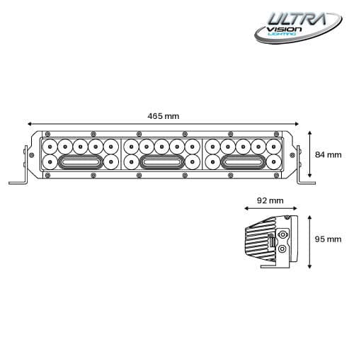 NITRO Maxx 155W 18″ LED Light bar - Image 4