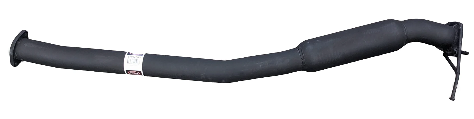 Redback BA BF Ute 2.5" Catback Hotdog Centre and Dual out tail Pipe Rear - Image 2