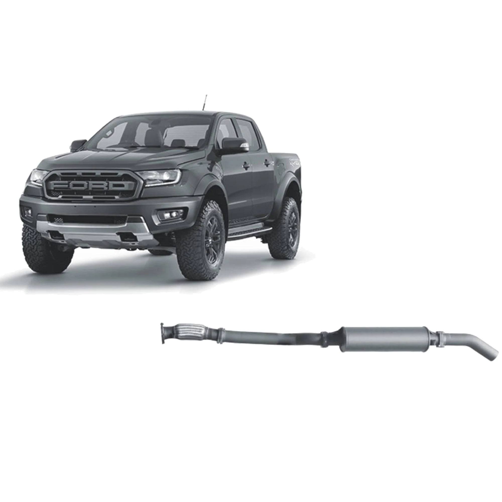 Redback Extreme Duty Exhaust for Ford Raptor 2.0L Bi-Turbo (10/2018 - 05/2022) - Image 12