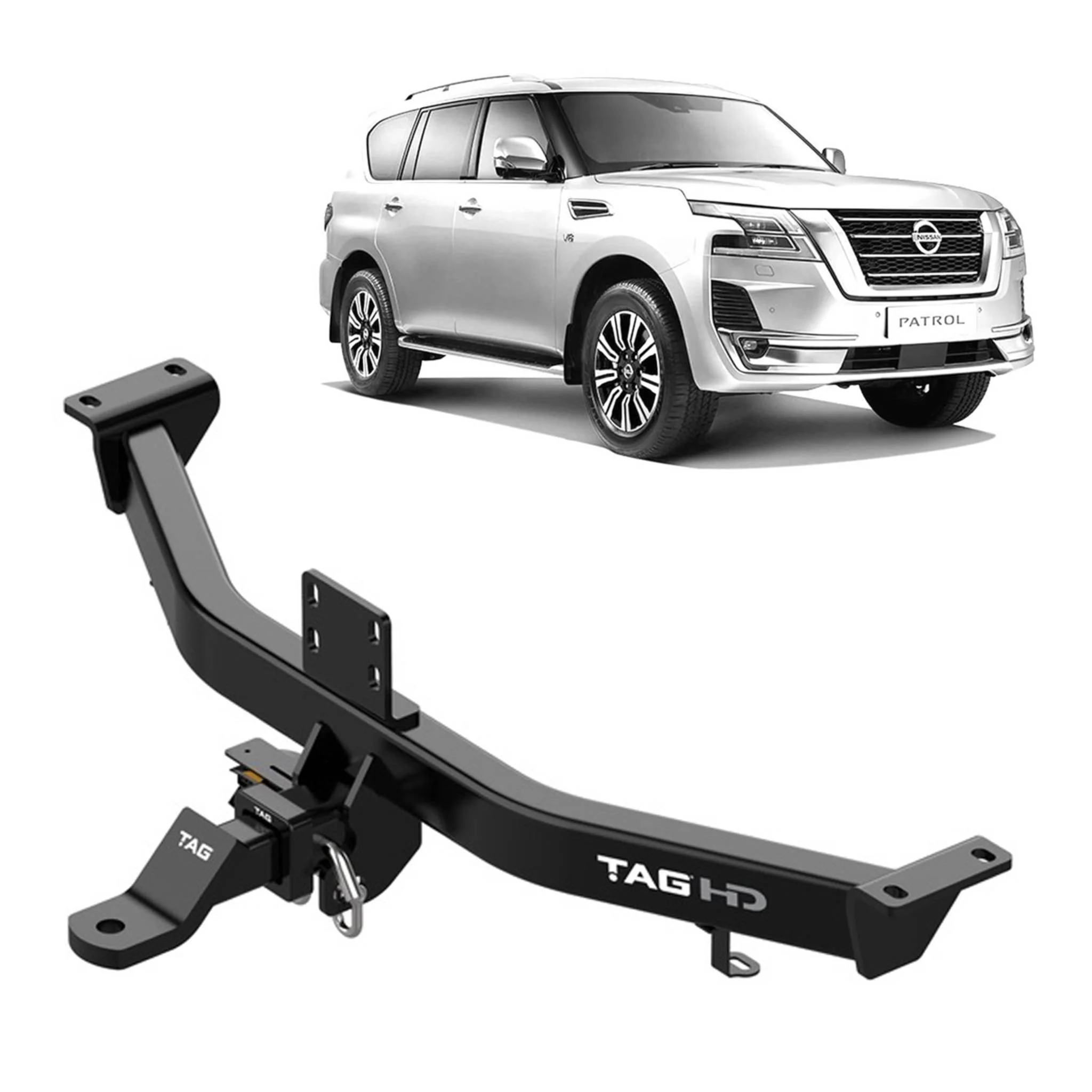 TAG Towbar Heavy Duty for Nissan Patrol Y62 (12/2012 - on)