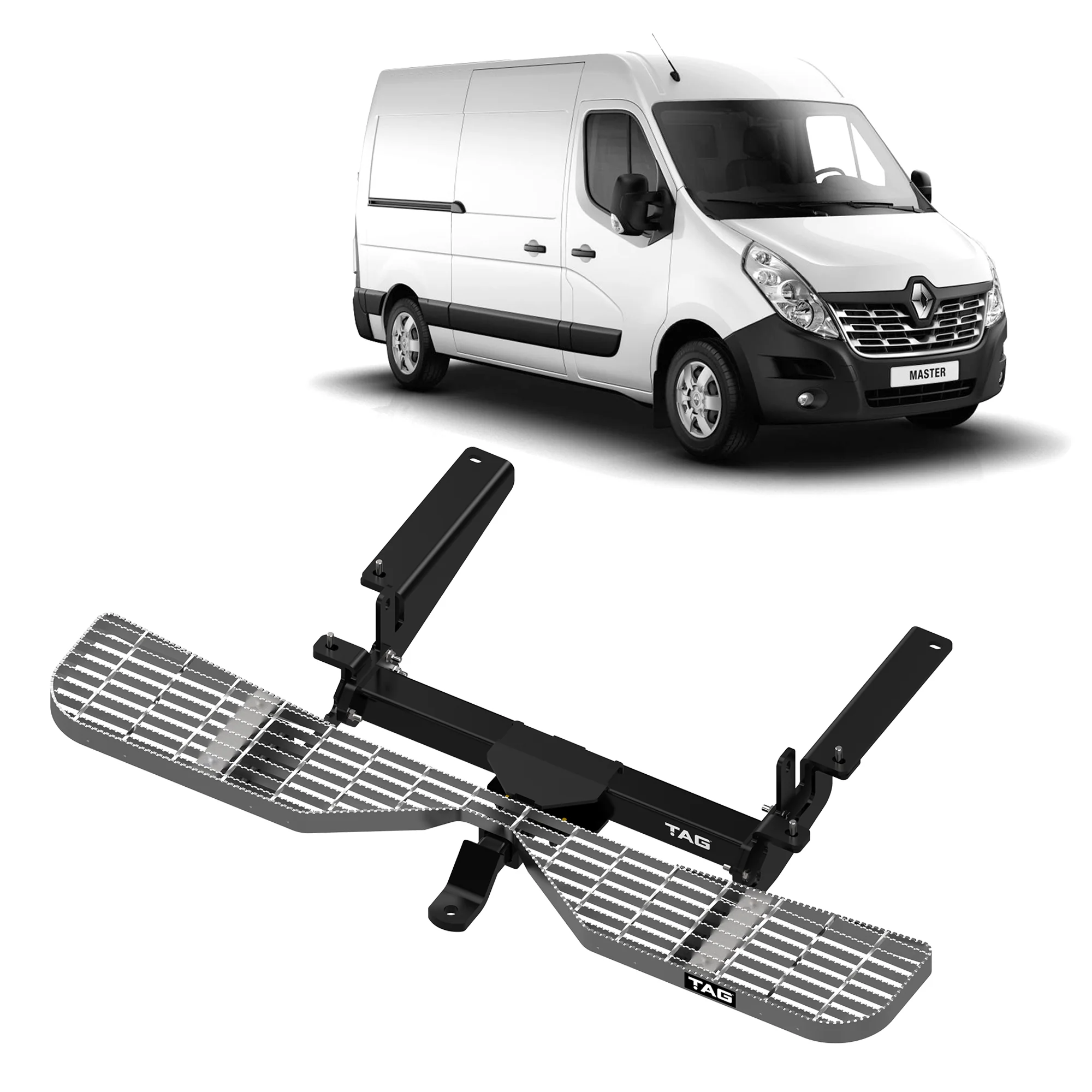 TAG Rear Step, Towbar & Wiring for Renault Master FWD Vehicles (10/2011 - on) - Image 10