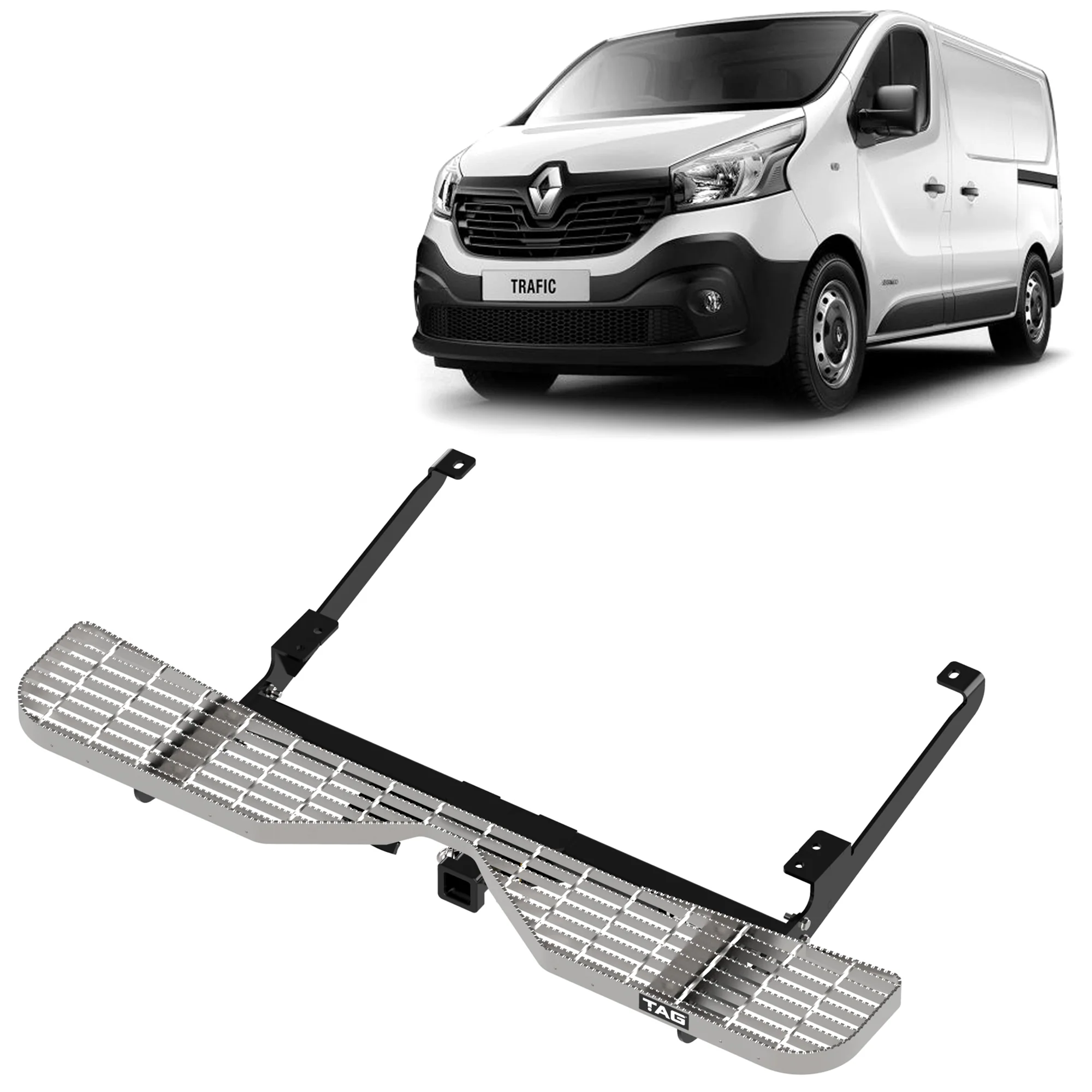 TAG Rear Step, Towbar & Wiring for Renault Traffic (03/2021 - On) - Image 5