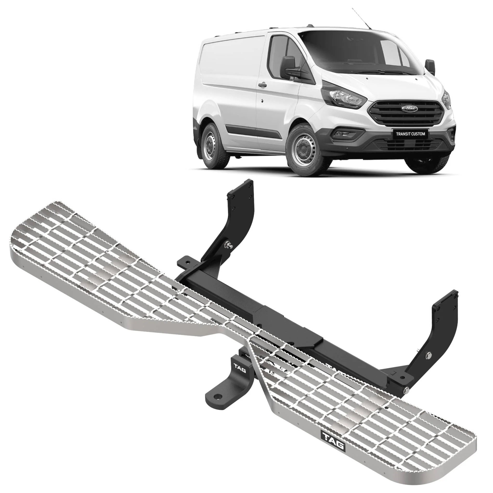 TAG Towbar, Rear Step & Direct Fit Wiring for Ford Transit Custom (02/2014 - 05/2016) - Image 5