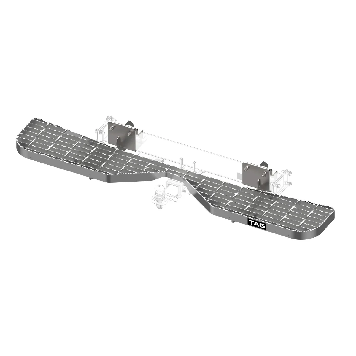 TAG Universal Galvanised Step and Universal Brackets (step only kit) - Image 2