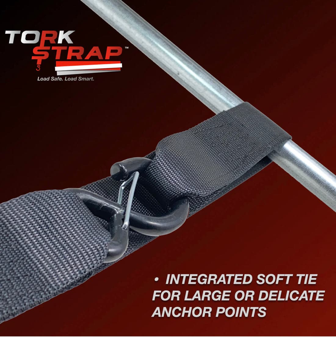 TorkStrap HD750 | Spring Loaded Tie Down Straps (1020kg Break Strength) - Image 3