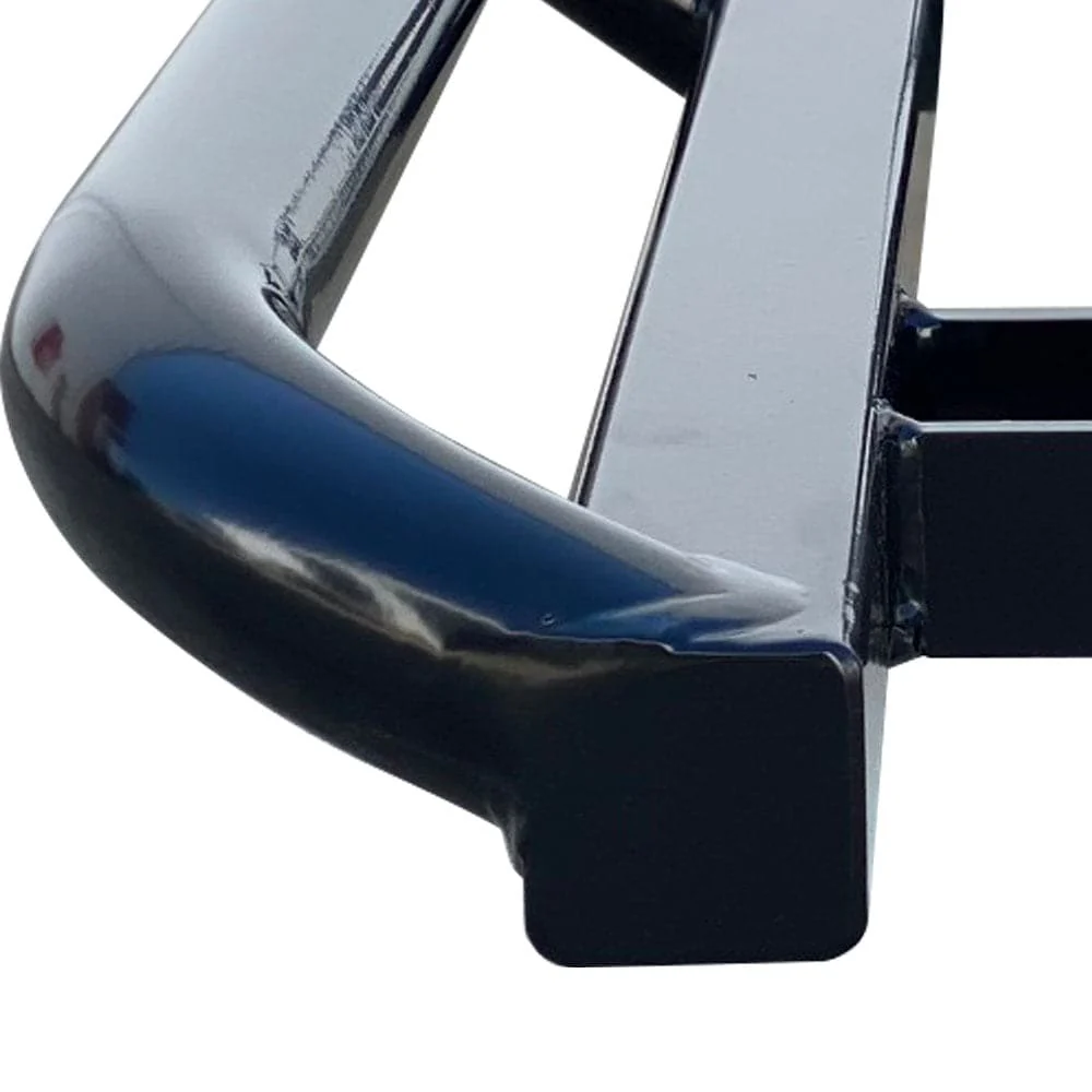 Toyota Hilux N70 ANGLED Rock Sliders / Side Steps – Powdercoated - Image 6