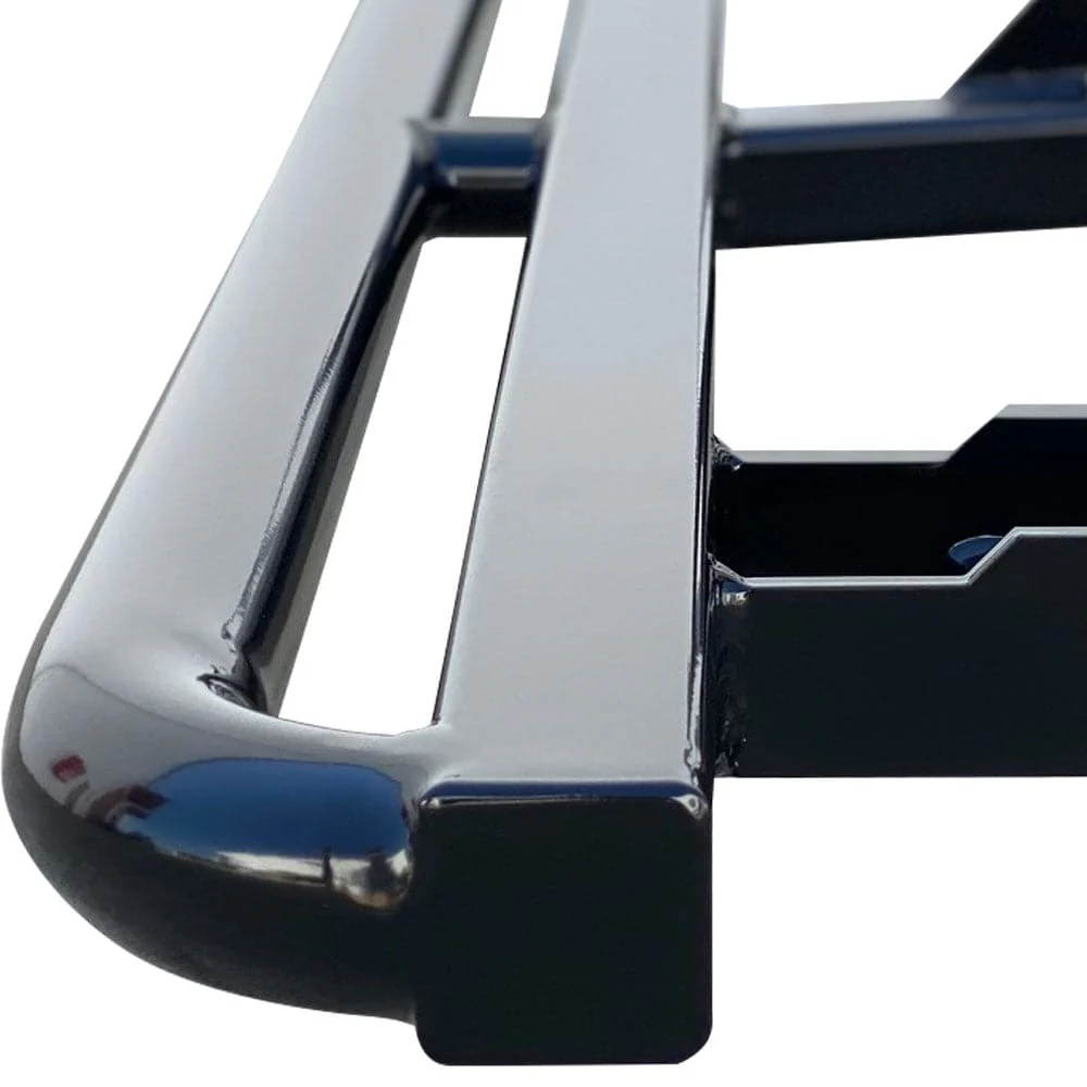 Toyota Hilux N70 FLAT Rock Sliders / Side Steps – Powdercoated - Image 3