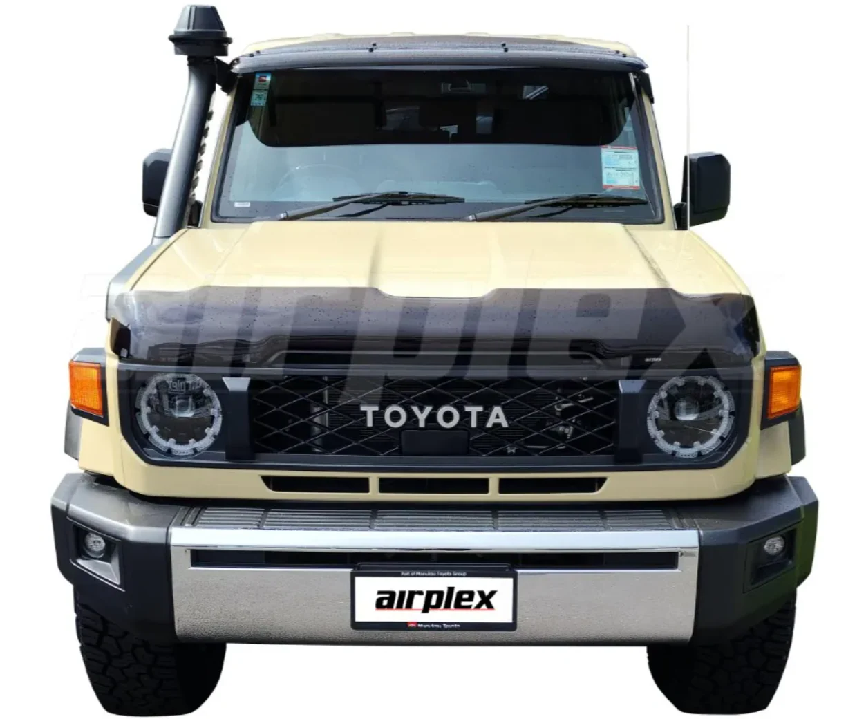 Toyota Landcruiser 70 Series Bonnet Protector - Dark Tint - Image 4