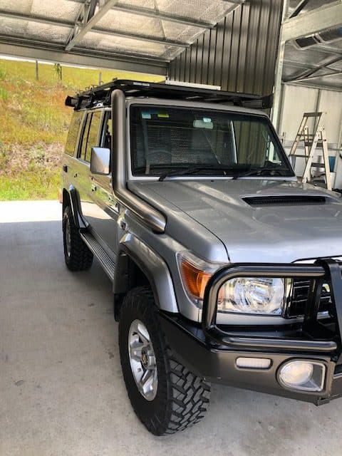 Toyota Landcruiser 79/76 Series Snorkel - Image 4
