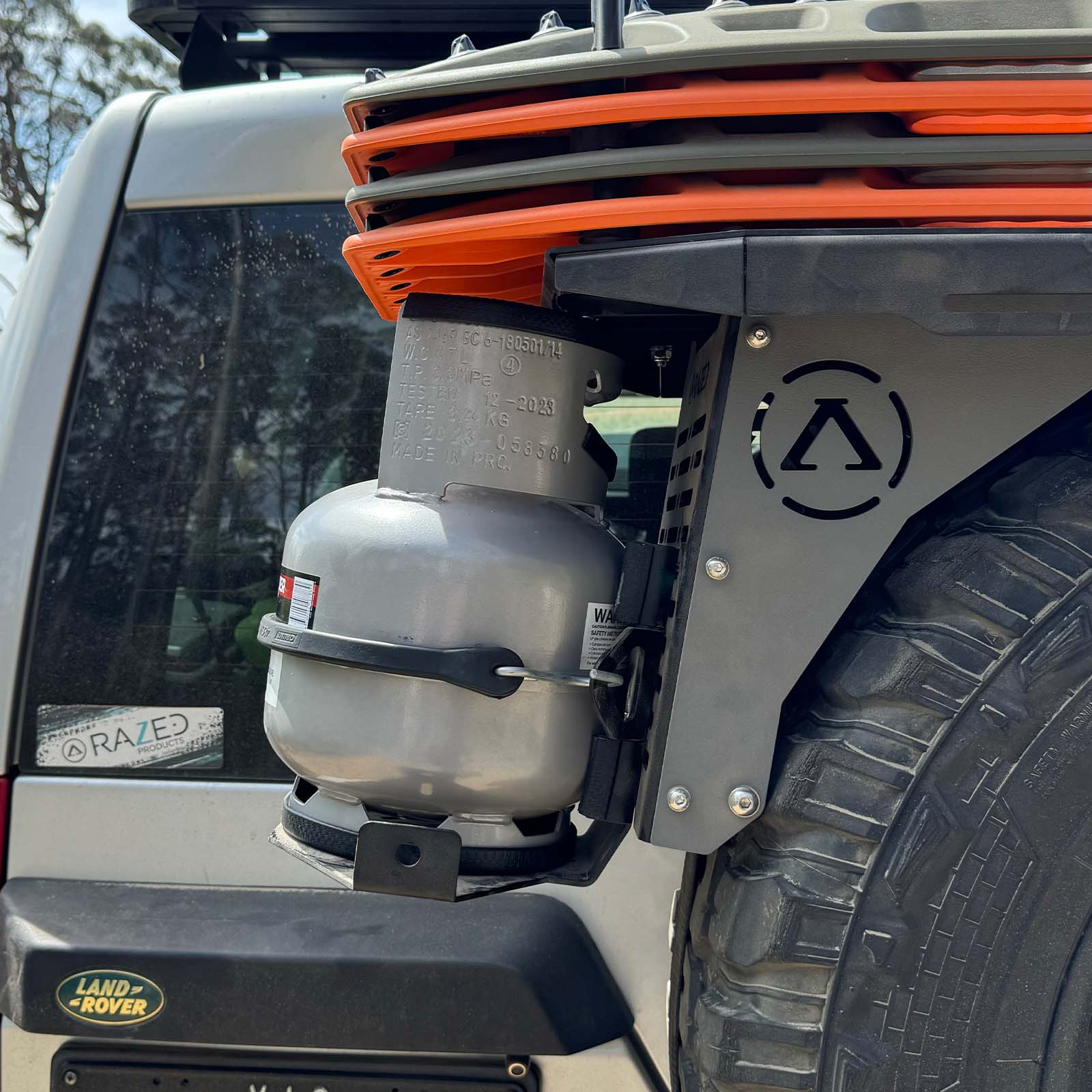 Tyre Tray – Gas Bottle Mount - Image 4