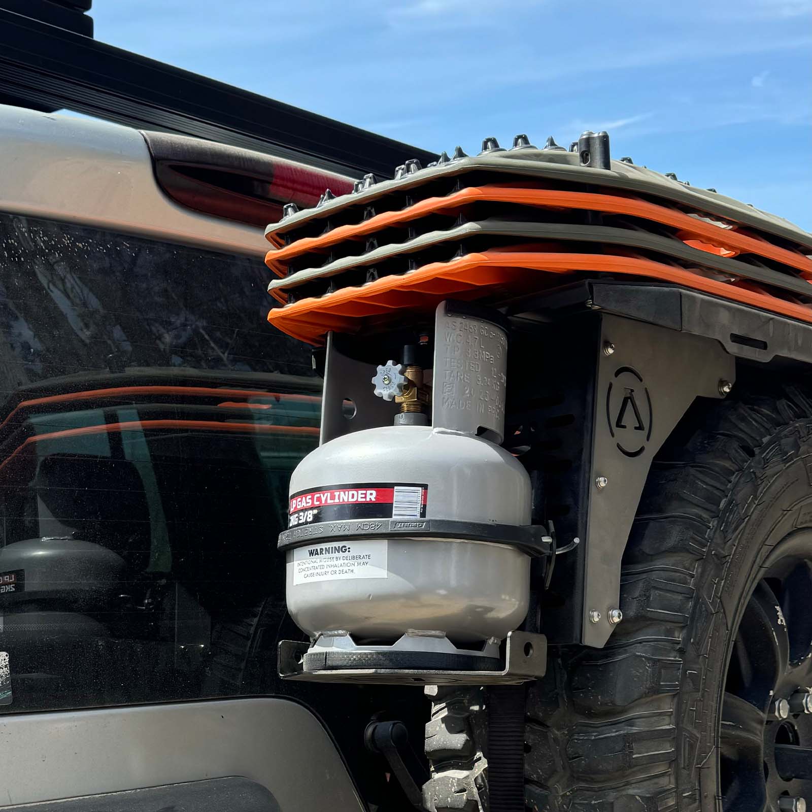 Tyre Tray – Gas Bottle Mount - Image 5