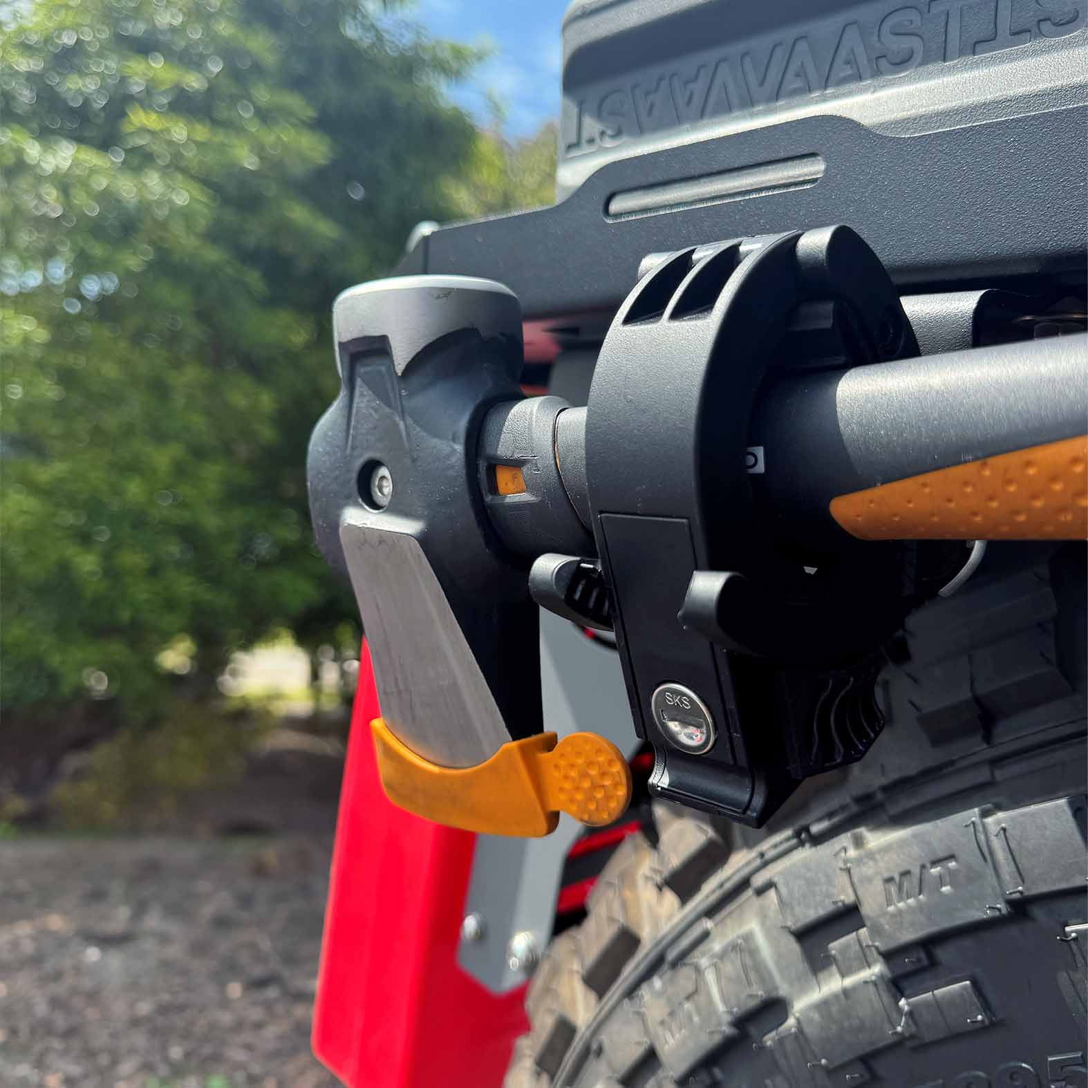 Tyre Tray – Shovel Holder Bracket Kit - Image 4